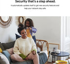Nest WiFi Router and 2 Points - WiFi Extender with Smart Speaker - Works with Google WiFi (3 Pack) White