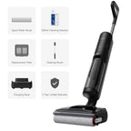 dreame H12 Pro FlexReach Wet Dry Vacuum Cleaner, 0 Tangle Cordless Vacuum Mop All-in-One for Hard Floors, 180° Lie-Flat Floor Cleaner Machine with 194°F Hot Self-Cleaning, 50Mins Runtime