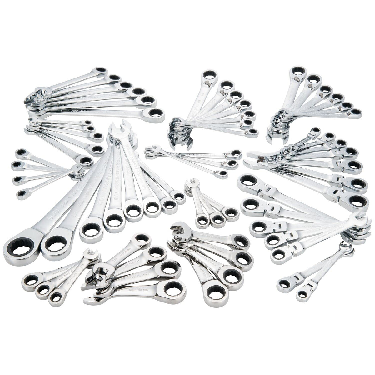 CRAFTSMAN 67PC Ratcheting Wrench Set (CMMT87901)