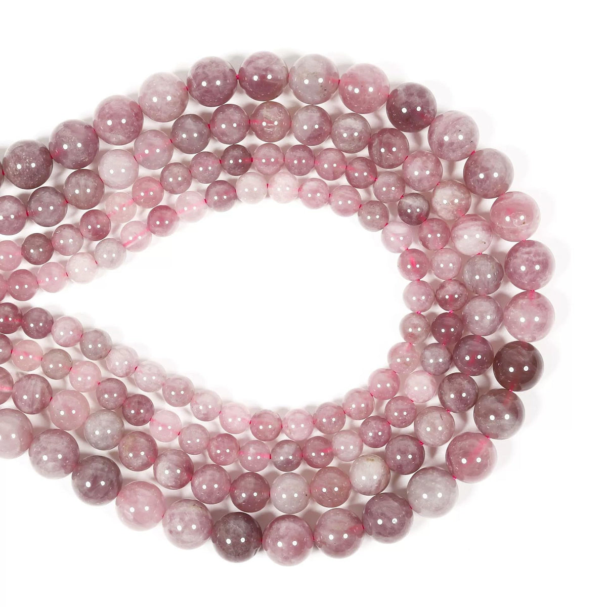 Natural Stone Beads for Jewelry Making Loose Beads with Stretch Cord for Bracelet Necklace Making AAA Tanzanite Beads 6mm