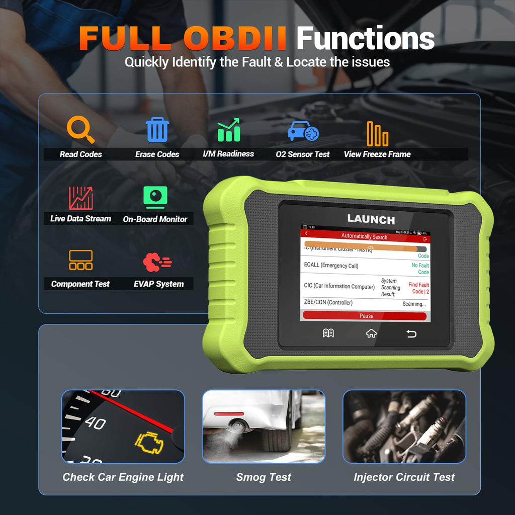 LAUNCH Creader Elite X500 for Honda Acura Bidirectional OBD2 Scanner