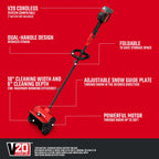 CRAFTSMAN 20V 10-Inch Cordless Snow Shovel Bare Tool