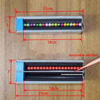 Electric Beading Machine, Automatic Beading Machine, Adjustable Automatic Needle Alignment, Bead Threading Range 1. 5-17mm, for Jewelry Design, Bracelets Necklace Making, 2