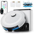 Lefant Robot Vacuum and Mop Combo, 75-Days Self-Emptyin, 140 Min, M2 Plus"