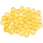 Amber Round Beads Polished 100% Natural Baltic Stone 5mm Loose with Drilled Holes for Crafting Beading and Jewelry Making - Amber Culture