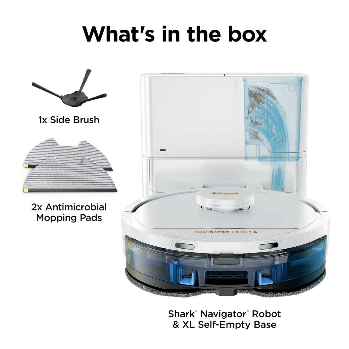 Shark Navigator 2-in-1 Robot Vacuum & Mop, AVA111S1