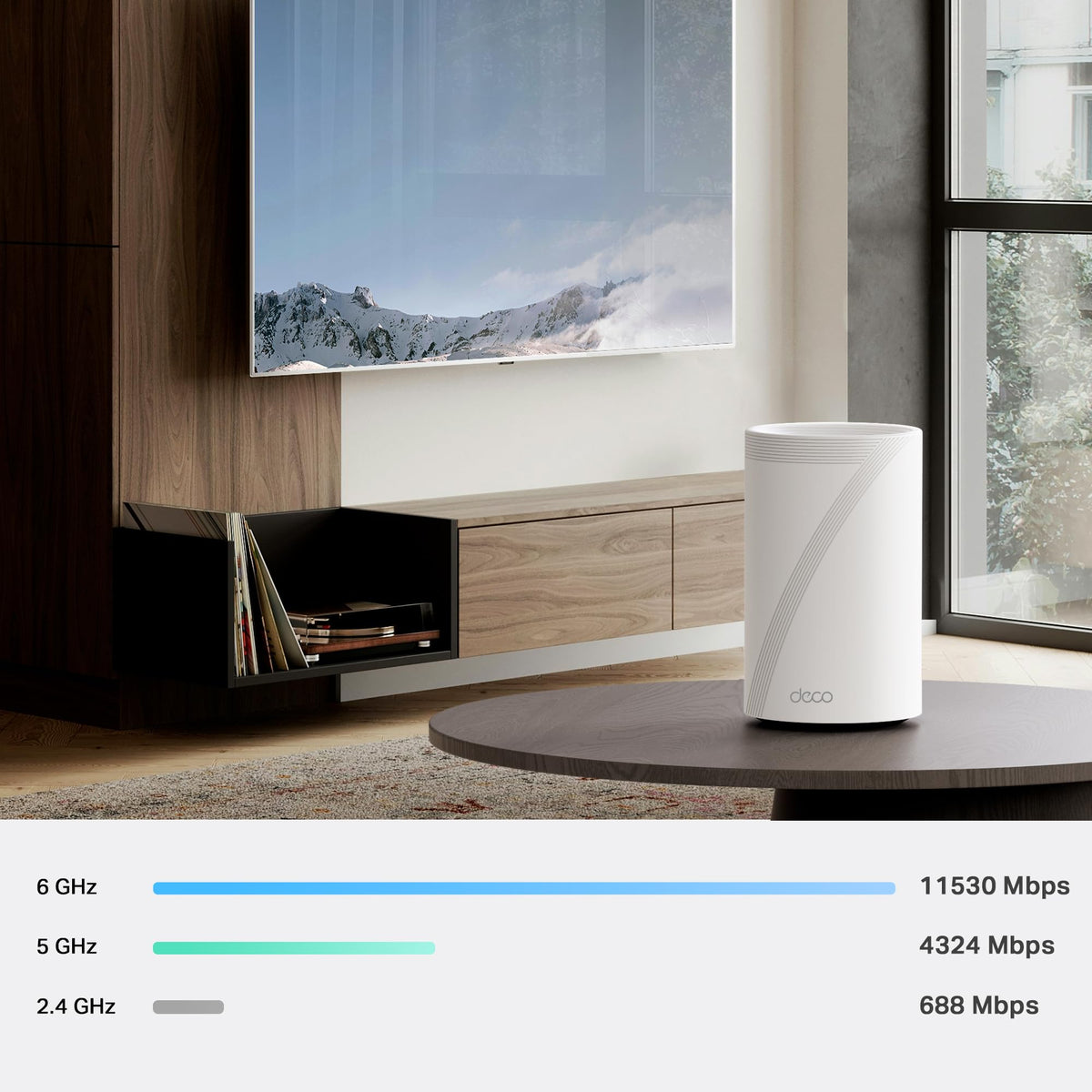TP-Link Deco 7 Pro BE17000 Tri-Band Wi-Fi 7 Whole Home Mesh System