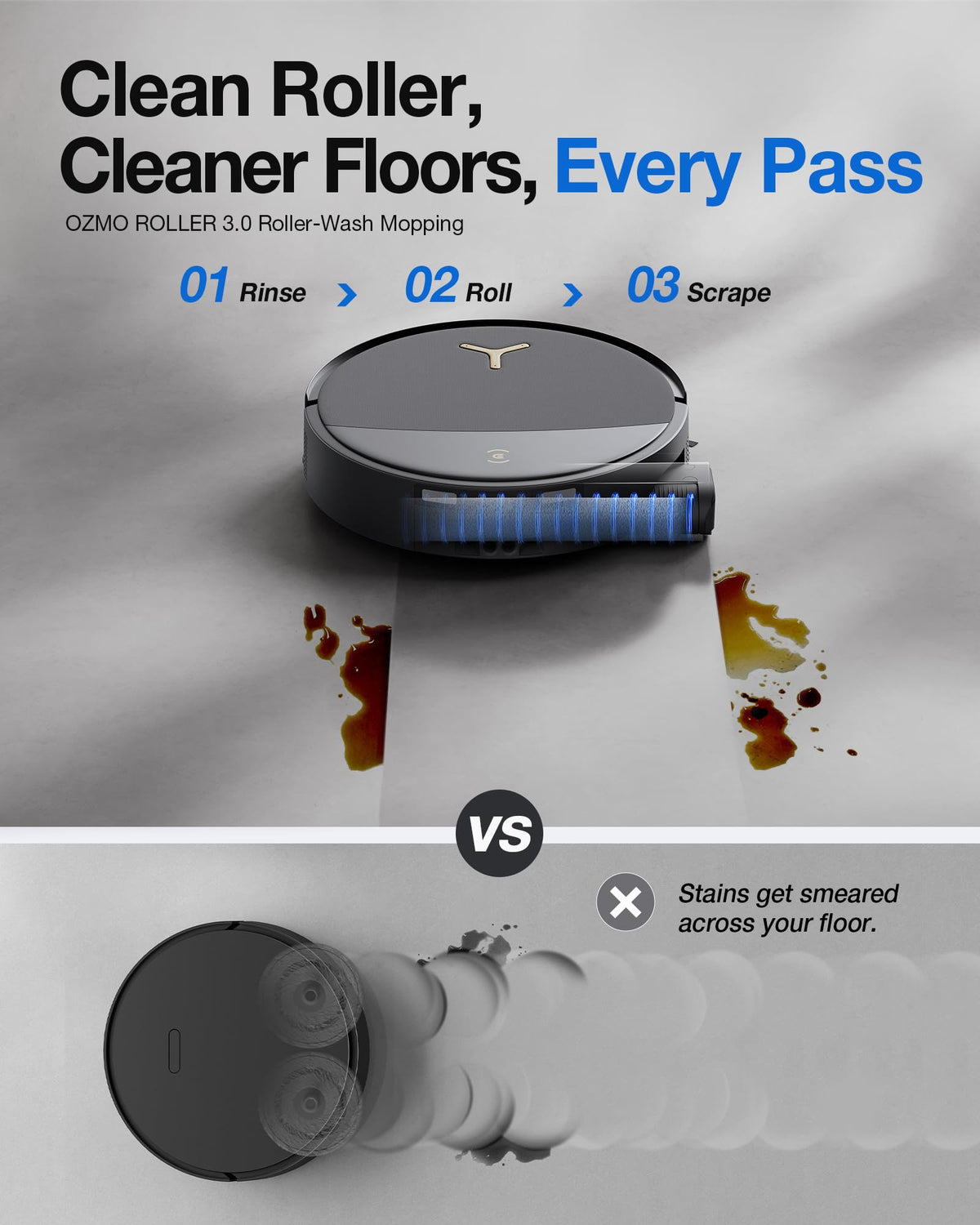 ECOVACS DEEBOT T90S PRO Robot Vacuum and Mop, 40000Pa, Upgrade from T90 PRO
