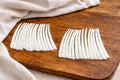 1.1 LBS (500 Grams) Smooth Dentalium Shells (1.75–2 Inches) – Natural White Dentalium Shells for Beading, Jewelry Making, Native Regalia & Craft.