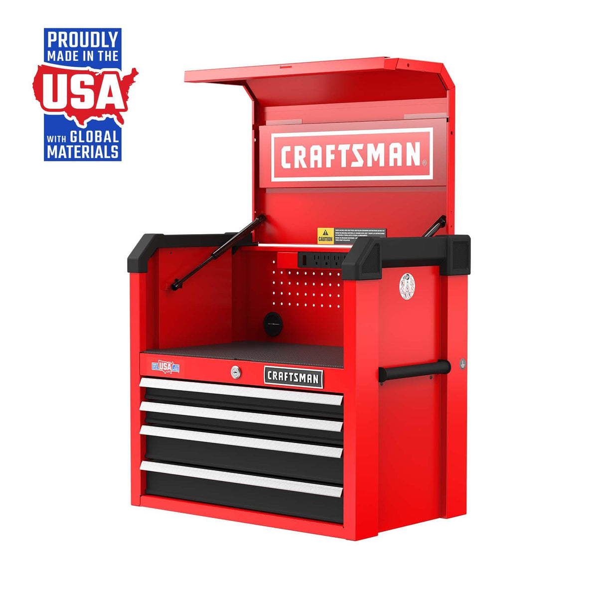CRAFTSMAN 26 in 4-Drawer Tool Chest (S2000) (CMST98267RB)