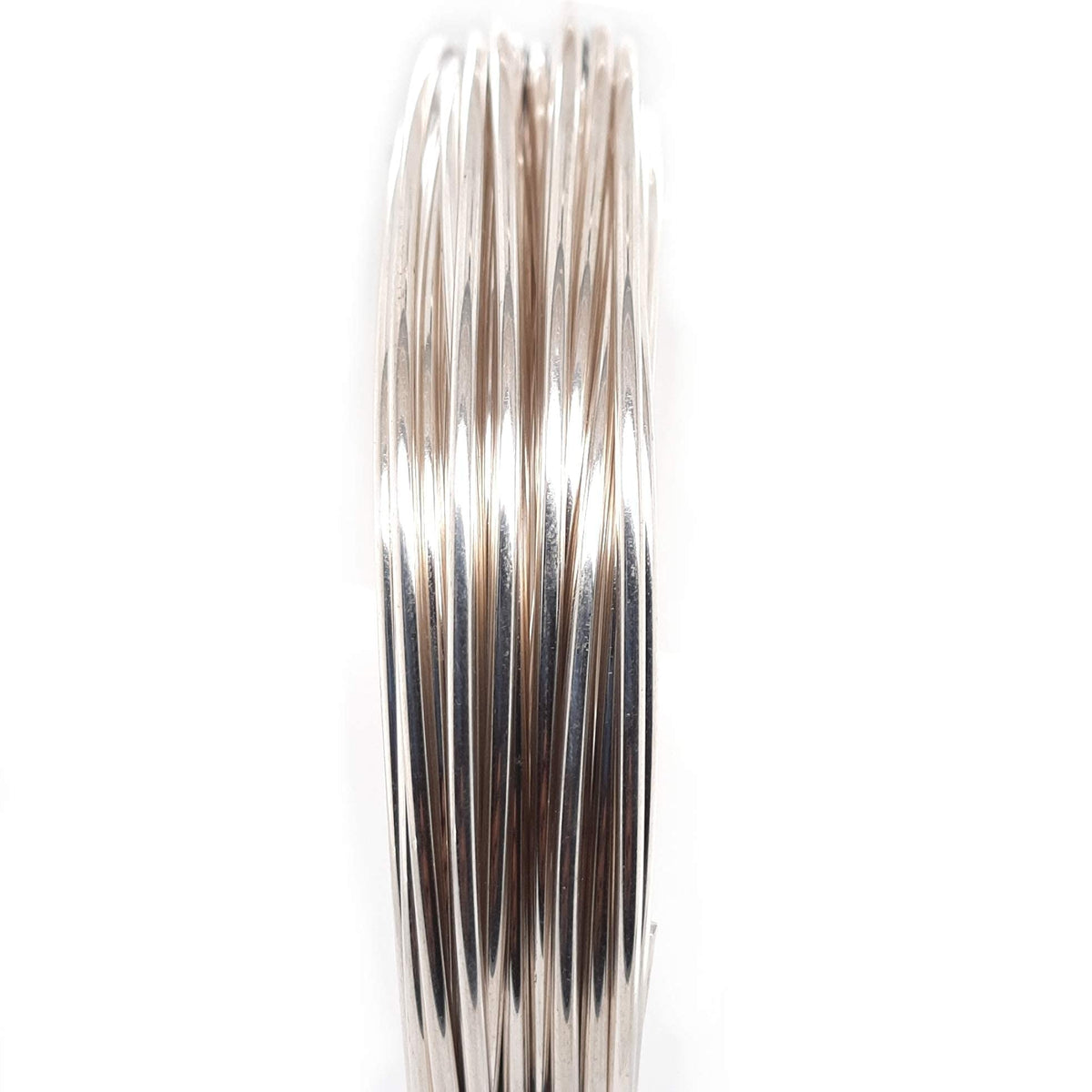 925 Sterling Silver Wire, 18 Gauge, Round, Half Hard, 15FT by CRAFT WIRE