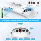 Wireless Bridge for Easy Network Expansion 5.8G 1000Mbps IP65 Waterproof