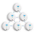 X-Sense Interconnected Smoke and CO Detector Combo, SC01-W, 3-Pack