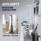 Shark® PowerDetect® Transformer™ Upright Vacuum, Midnight Steel, LX5002
