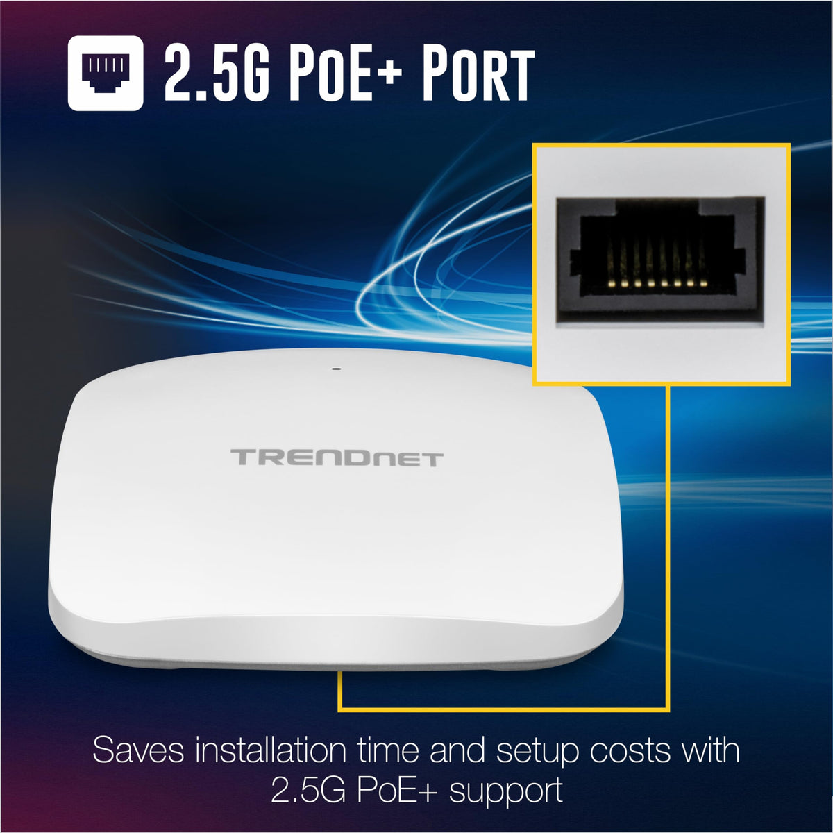 TRENDnet AX3000 Dual Band WiFi 6 PoE+ Access Point,TEW-923DAP