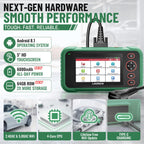 LAUNCH CRP123 Advanced OBD2 Scanner, 8 Reset Scan Tool Lifetime Free Update