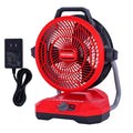 CRAFTSMAN V20 Cordless 12" Portable Fan, Battery Powered Fan, AC/DC Dual Supply, AC Adapter included, 1400 CFM, 3-Speed Settings, 130° Tilt for Garage, Workshop, Outdoor and Patio