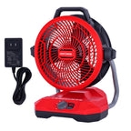 CRAFTSMAN V20 Cordless 12" Portable Fan, Battery Powered Fan, AC/DC Dual Supply, AC Adapter included, 1400 CFM, 3-Speed Settings, 130° Tilt for Garage, Workshop, Outdoor and Patio