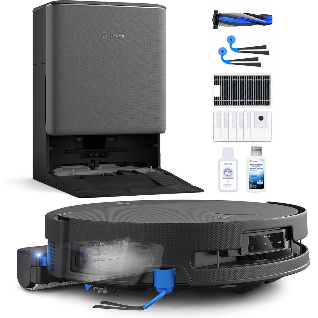 ECOVACS DEEBOT T90 PRO Omni Robot Vacuum and Mop, 30000Pa Blast Suction
