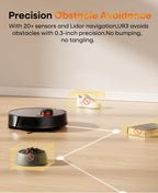 Uninell Robot Vacuum and Mop 7000Pa LiDAR Self-Empty Station