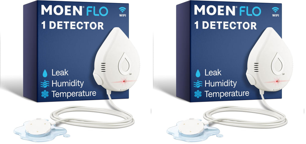 Moen Flo Detector, WiFi Enabled Water & Moisture Sensors, 3 pcs, 920-005