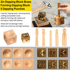 LAIKOU Metalsmith Tools Kit Beginners - Apprentice Metalsmithing Jewelry Making Tool Set - Professional Jeweler Repair DIY Working Tool Set