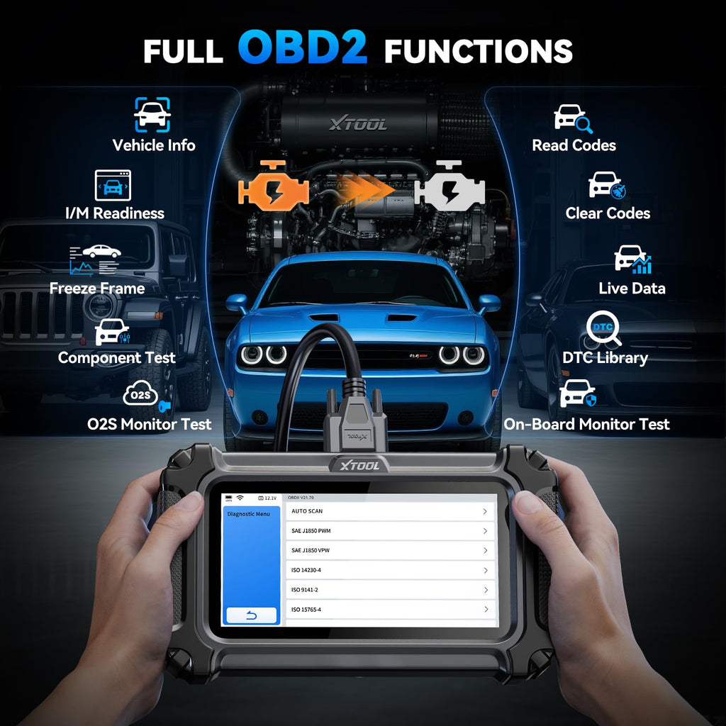 XTOOL IP500 for GM OBD2 Scanner, Full Systems Bidirectional Scan Tool