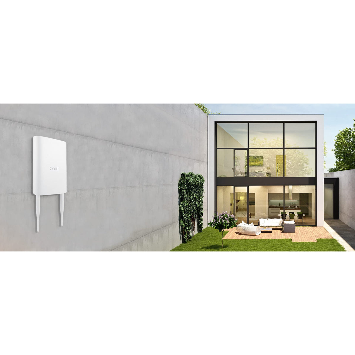 Zyxel WiFi 6 Wireless Access Point AX1800 | PoE+ | IP55 | NWA55AXE