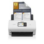 Brother ADS-3100 High-Speed Desktop Scanner | Compact with Scan Speeds of Up to 40ppm, White