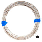 925 Sterling Silver Wire, 21 Gauge, Round, Half Hard, 15FT by CRAFT WIRE
