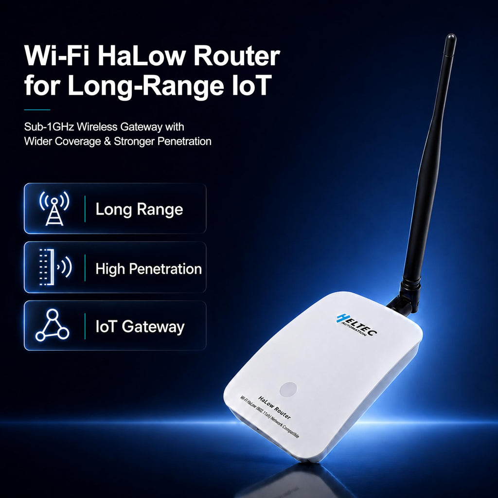 Heltec WiFi HaLow, Wi-Fi HaLow Dongle Point-to-Point Wireless Bridge