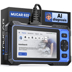 OBD2 Scanner, MUCAR 632 Elite AI-Assisted Bidirectional Scan Tool, 15 Reset Services Oil/TPMS/EPB/BMS/SAS/Brake/Throttle Car Scanner Diagnostic Tool, AutoAuth FCA, CANFD, AutoVIN, Lifetime Free Update