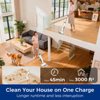 Wet Dry Vacuum Cleaner, Cordless Vacuum Mop