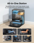 eufy C28 Robot Vacuum Cleaner and Mop for pet hair, 15,000 Pa