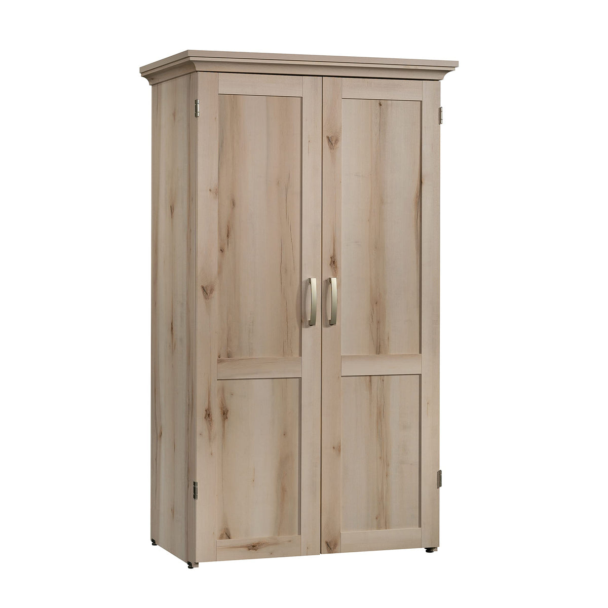Sauder Miscellaneous Storage Craft & Sewing Armoire, L: 35.11" x W: 21.81" x H: 61.58", Glacier White finish
