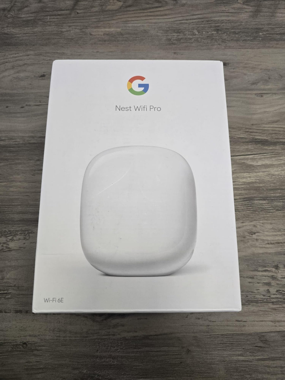 Google Nest WiFi Pro - Wi-Fi 6E - Reliable Home Wi-Fi System with Fast Speed and Whole Home Coverage - Mesh Router - Snow