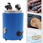 Wax Injector, 500W Wax Injection Machine, Wax Casting Machine Jewelry Tool Round, Wax Molding Machine for Complex Jewellery Making Kit Beading Jewellery Making