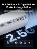 Tenda ME6 Pro BE5100 WiFi 7 Mesh System, 3-Pack, Whole Home WiFi Router Kit