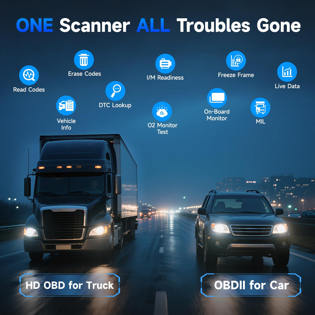 NL102P Heavy Duty Truck Scanner with DPF Regeneration