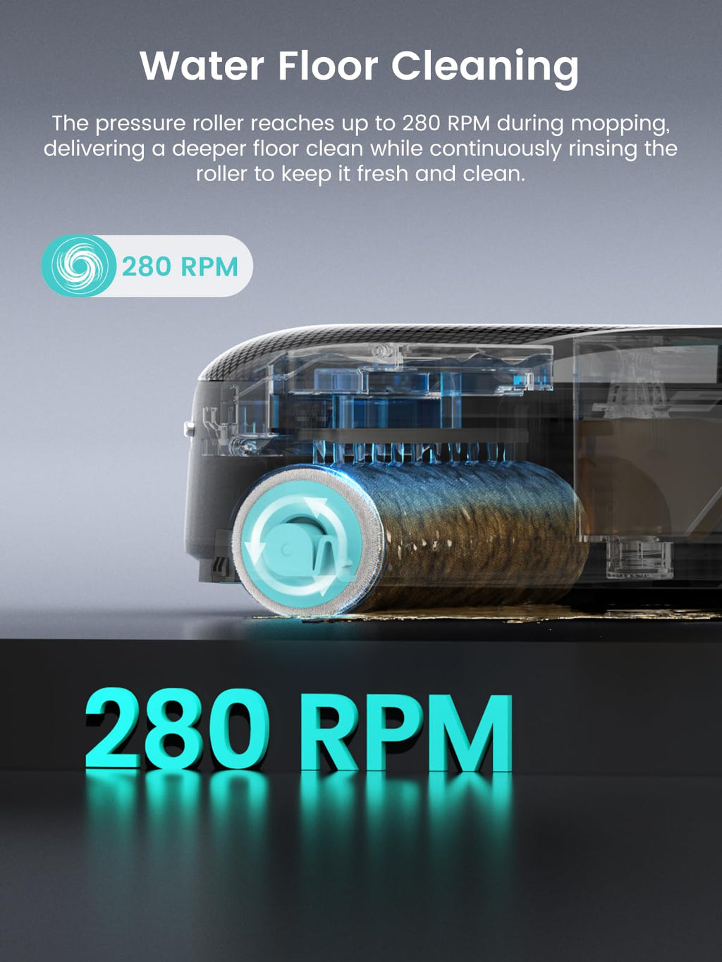 Lefant Robot Vacuum and Mop Combo Self Emptying, 23,000Pa, 120-Day, M5 Pro