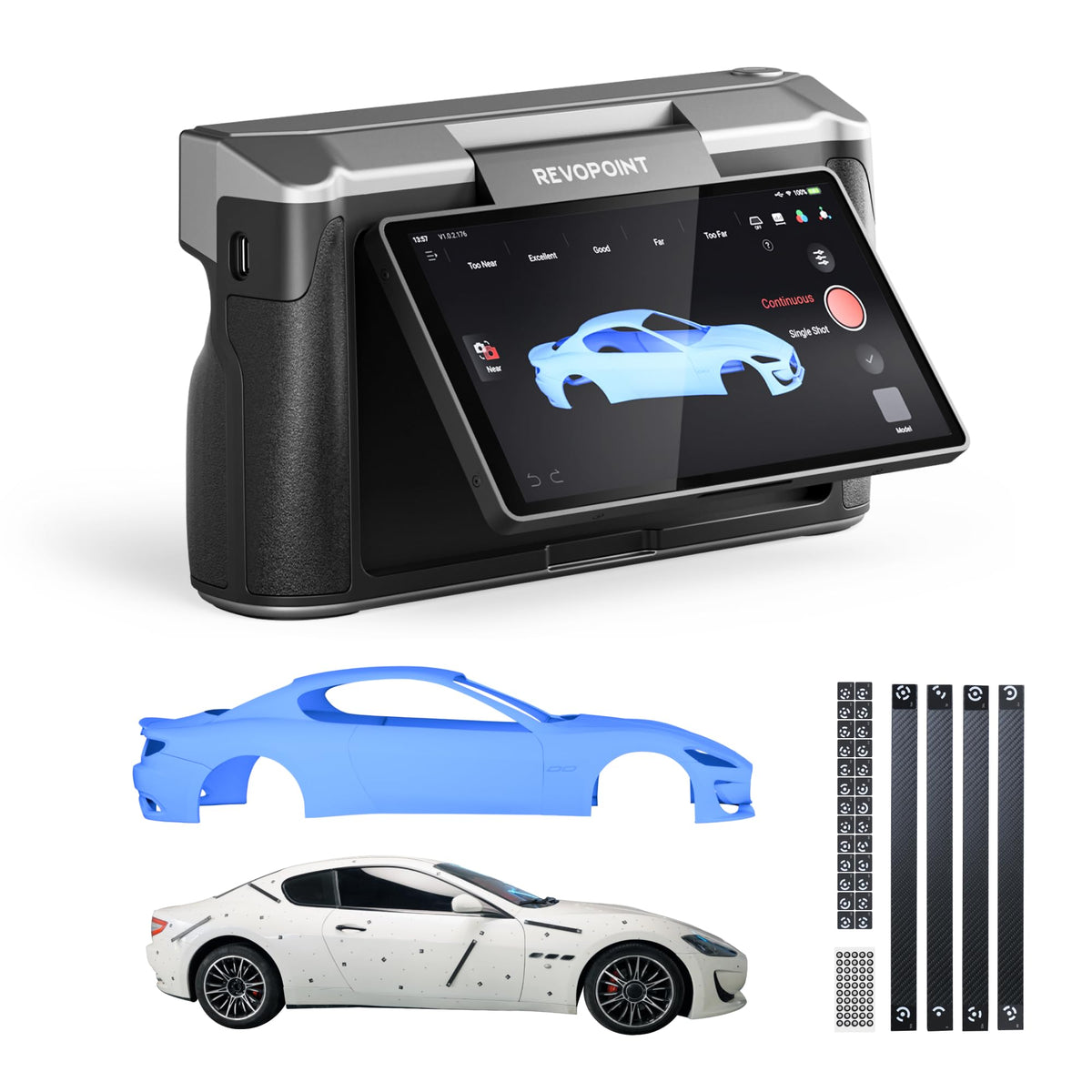 Revopoint MIRACO Pro 3D Scanner, All-in-One Scan, for 3D Printing