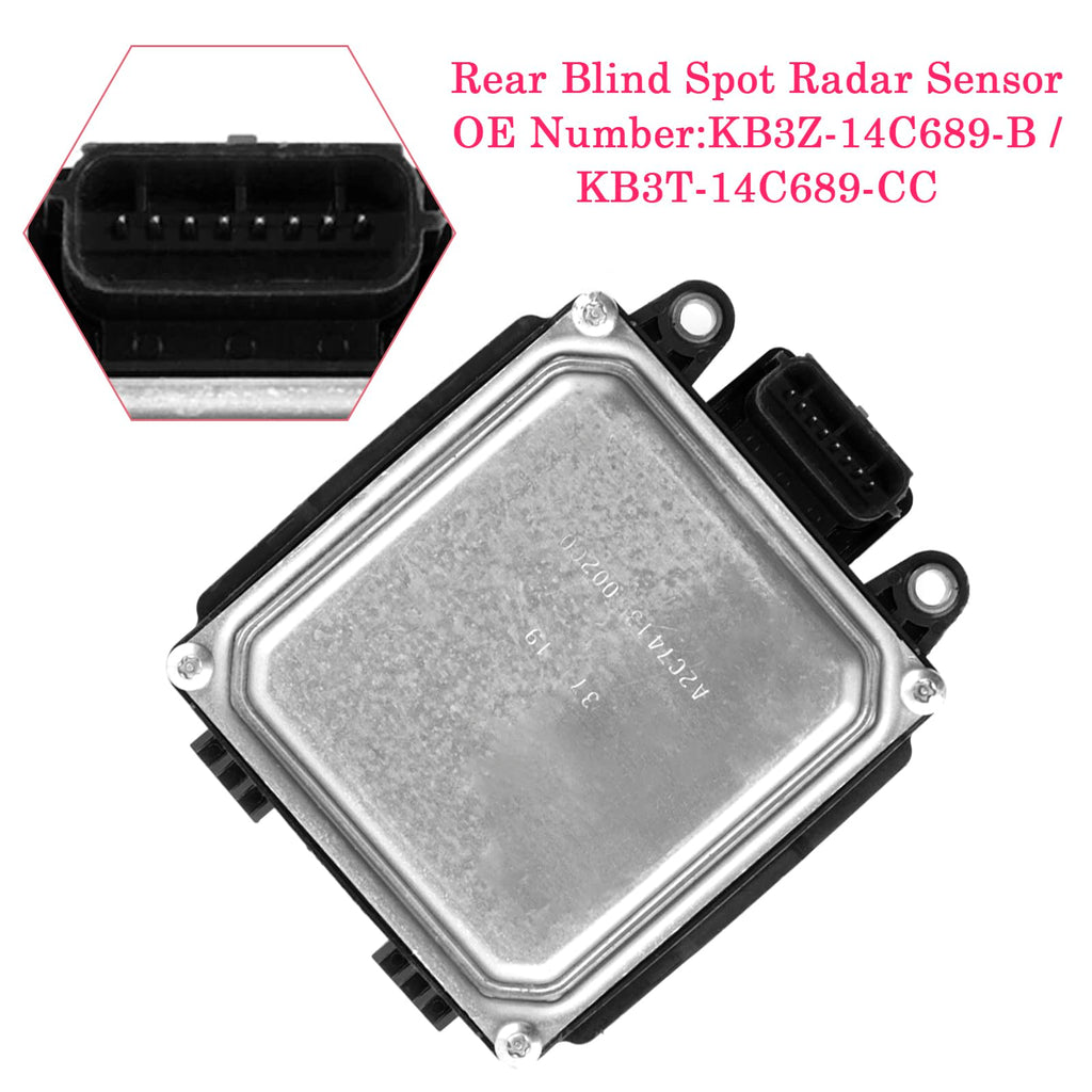 Topteng Rear Blind Spot Radar Sensor KB3Z-14C689-B for Ford Ranger 2019-2020, for Ford Transit-150/Transit-250/Transit-350/Transit-350 HD 2019-2022 KB3T-14C689-CC
