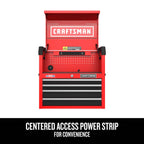 CRAFTSMAN 26 in 4-Drawer Tool Chest (S2000) (CMST98267RB)