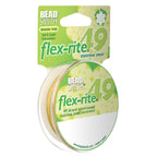 The Beadsmith Flex-Rite Beading Wire, Nylon-Coated Stainless-Steel Wire