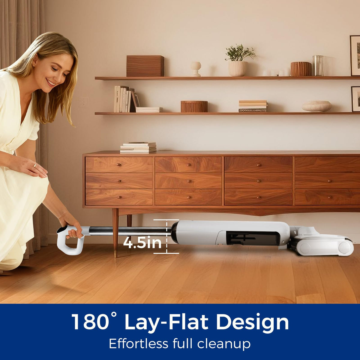 Wet Dry Vacuum Cleaner, Cordless Vacuum Mop
