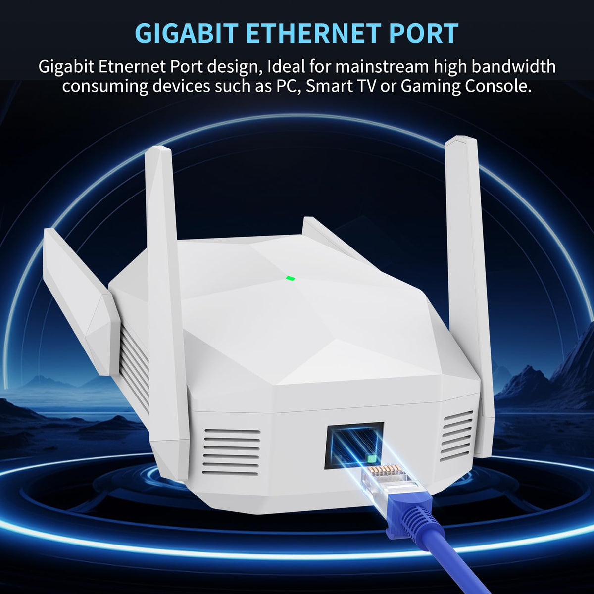 WiFi Extender, 2026 New 40X WiFi 6 Booster AX3000