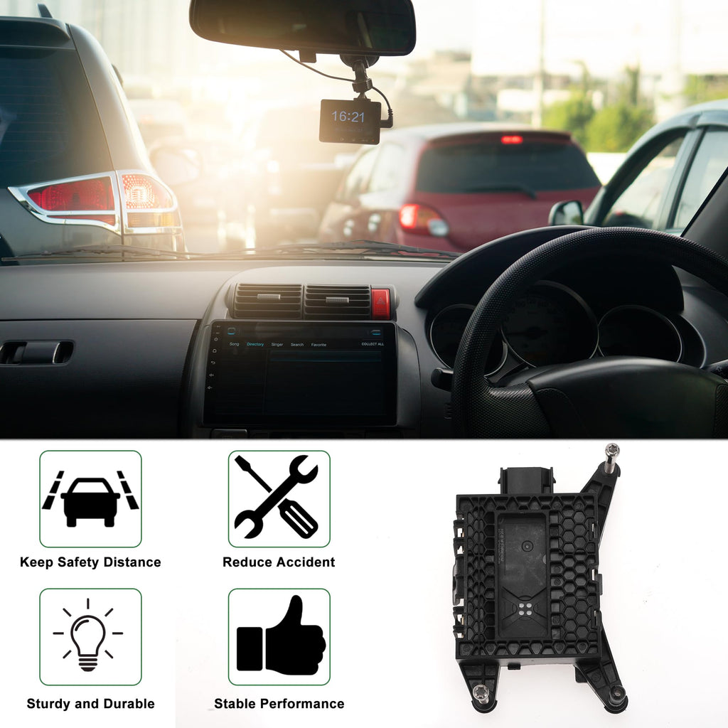 No.36801TVAA170 Cruise Control Distance Radar Sensor for Honda Accord 2018-2020 Black Automotive Car Cruise Control Module Unit ABS,Metal 1 Pcs