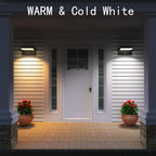 60W LED Motion Sensor Outdoor wall Light Fixtures,2 Pack