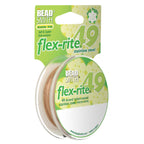 The Beadsmith Flex-Rite Beading Wire, Nylon-Coated Stainless-Steel Wire