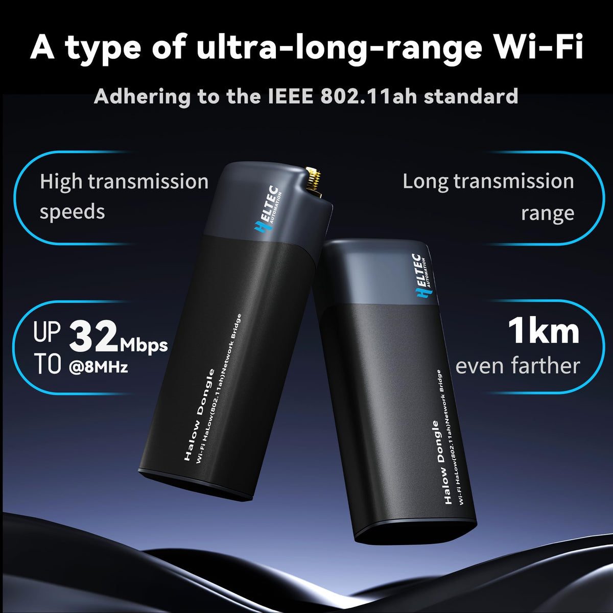 Heltec Wireless Bridge,Point to Point,Outdoor WiFi Bridge,AP+STA Pair Set